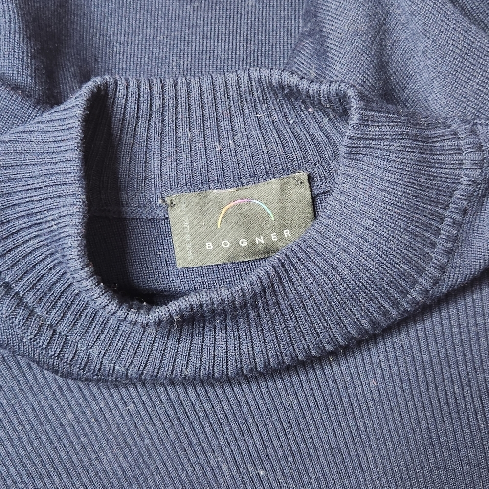 Bogner embroidered wool blend sweater - Picture 6 of 7